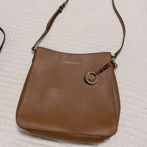 Michael Kors gently used crossbody in saffiano leather